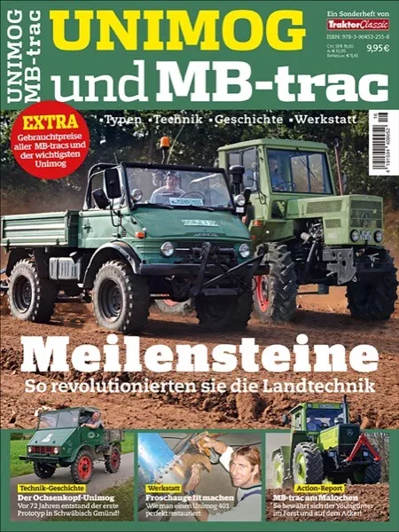 UNIMOG und MB-Track TRAKTOR Typen Modelle Preise Geschichten Oldtimer Katalog