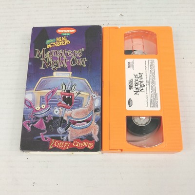 Nickelodeon ahh Real Monsters Monsters Night Out 1995 Vhs 19 98 Picclick
