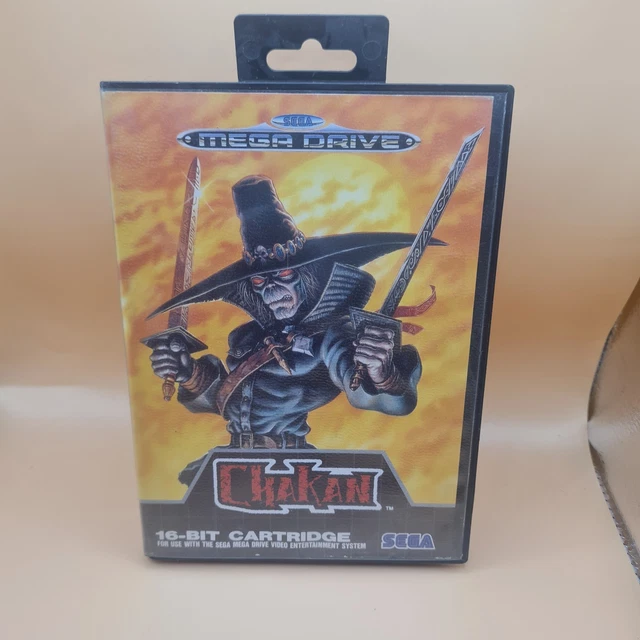 Jeu Vidéo Chakan - Version Originale Sega Megadrive (Genesis) En Bon état, Boîtier Et Notice Inclus
