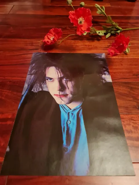 ROBERT SMITH ORIGINAL RARE POSTER 1980s THE CURE **COOL**