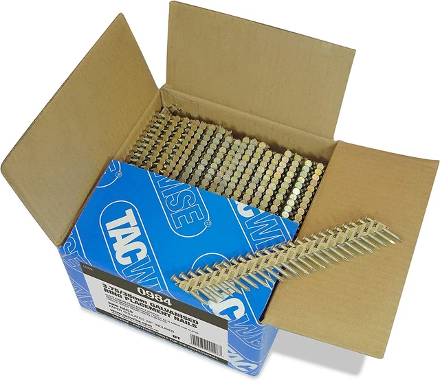 Tacwise 0984 3,75x38 mm verzinkte Rahmennägel runder Kopf 34° geneigt (2.200)