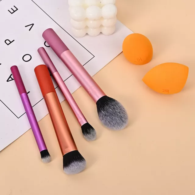 Real Techniques Makeup Brushes Set Foundation Smooth Blender Sponges Puff tool