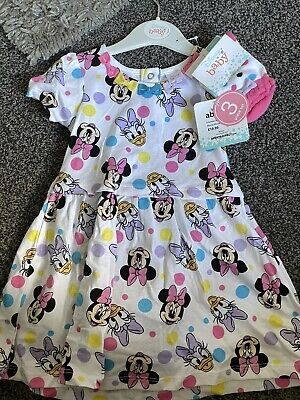 BNWT Disney Minnie Mouse 3 Piece Set Baby Girl 18-24 Months