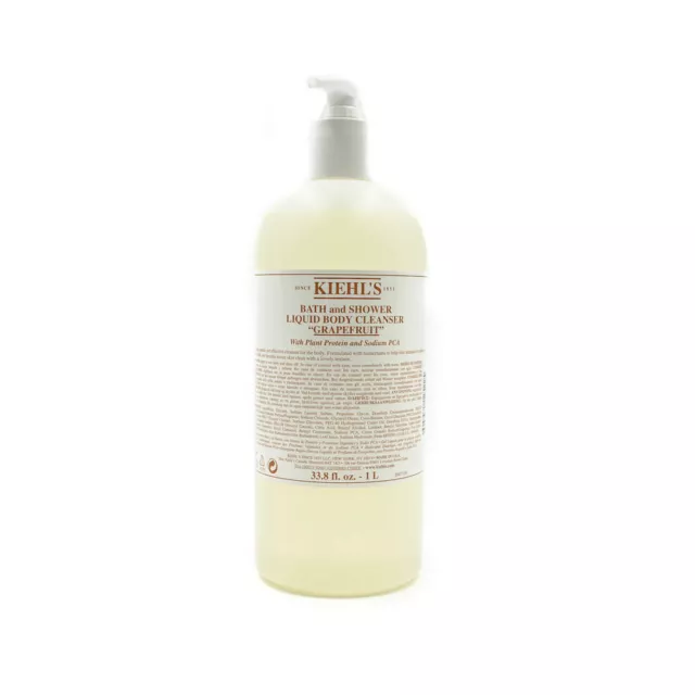 Kiehl's Grapefruit Bath and Shower Liquid Body Cleanser 33.8oz