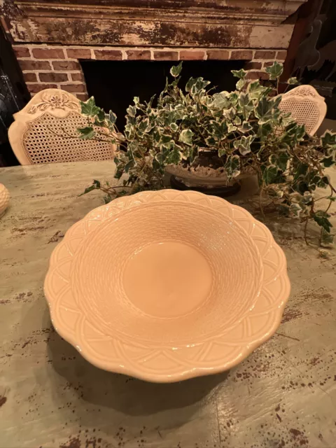 Mikasa - Country Manor - 10 1/4" Lg Basket Weave Vegetable Serving Bowl - Ff008