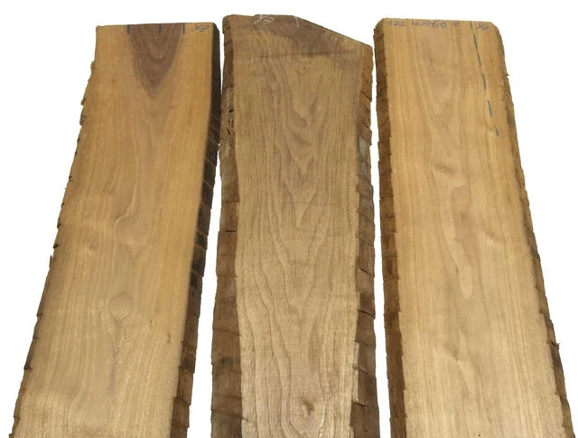 Plateau Bois Exotique – Ebono Noyer Racine SaRaiFo – 125x21x2.5cm – Allemagne