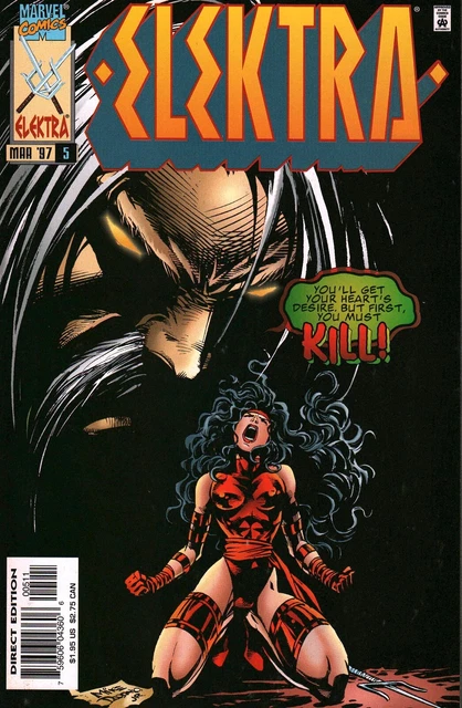 VTG Marvel Comics Elektra Comic Book Issue #5 High Grade (1997)
