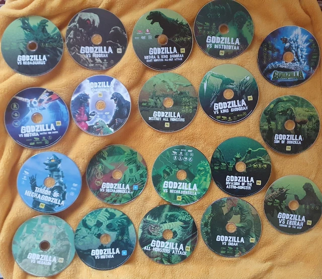 Godzilla Generations Disc GODZILLA SHOWA CLASSICS Vol 1 & 2 Millennium Heisei Series 19-Disc Dvd ...