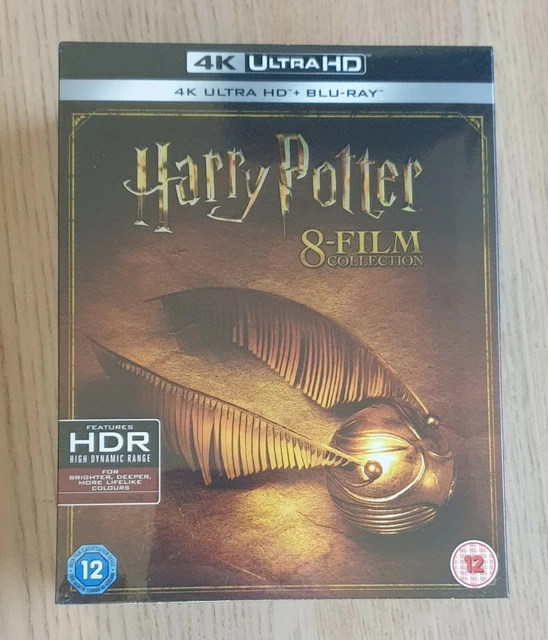HARRY POTTER Complete 8 Film Collection 4K UHD + Bluray Boxset New & Sealed £95.00
