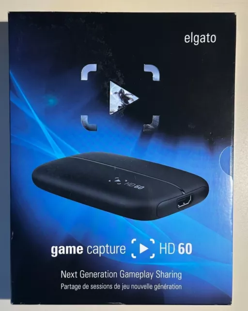 Elgato HD60 Game Capture Recorder - ‎1GC109901001- Open Box - New/Legacy