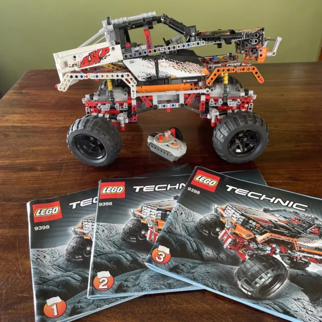 Lego 9398 Technic 4X4 Off Road Crawler with Remote Control Retired Monster Truck