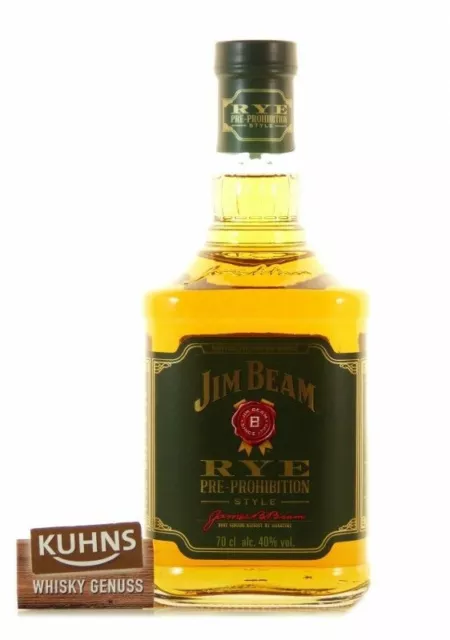 Jim Beam Rye Kentucky Straight Rye Whiskey 0,7l, alc. 40 Vol.-%, USA Whiskey