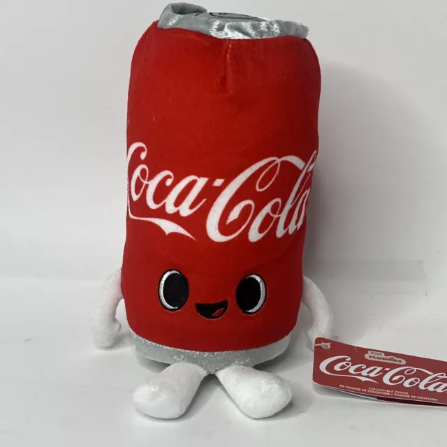Funko Pop Foodies Collectible Coca Cola Can Plush 9" Red Stuffed NWT New