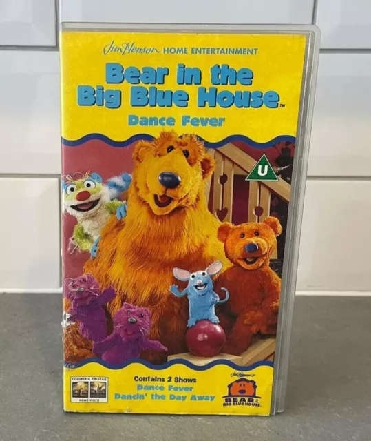 BEAR IN THE Big Blue House Dance Fever Jim Henson Home Entertainment ...