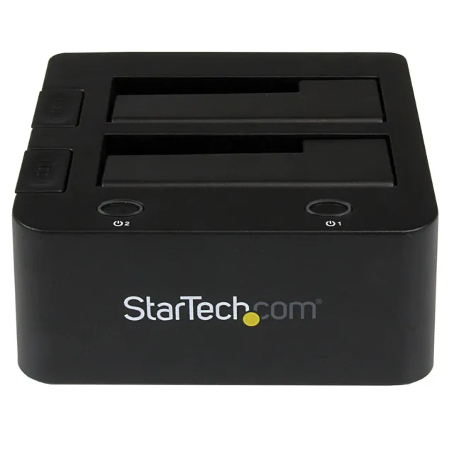 eSATA USB to SATA Hard Drive Docking Station for Dual 2.5 or 3.5in HDD