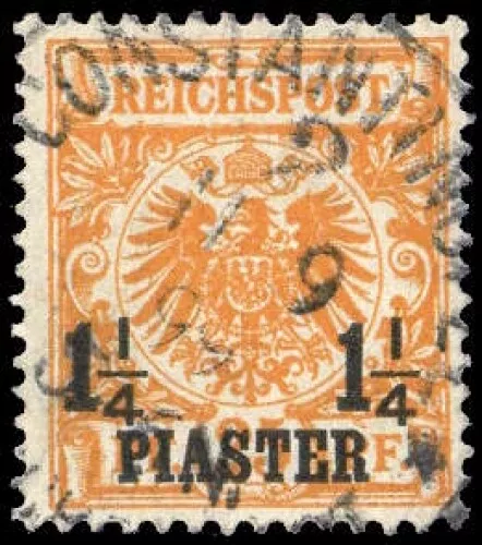 1889, Deutsche Auslandspost Türkei, 9 b, gest. - 1718168