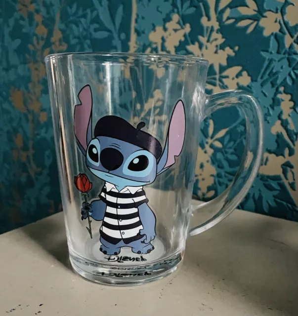 stitch glass mug