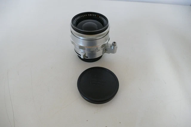 Carl Zeiss Jena  Flektogon 2,8/35 Red T Alu Objektiv