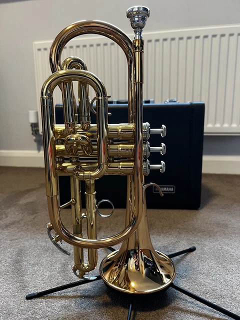 YCR4330G 委託品 ヤマハ コルネット YCR4330G 銀メッキ - 服部