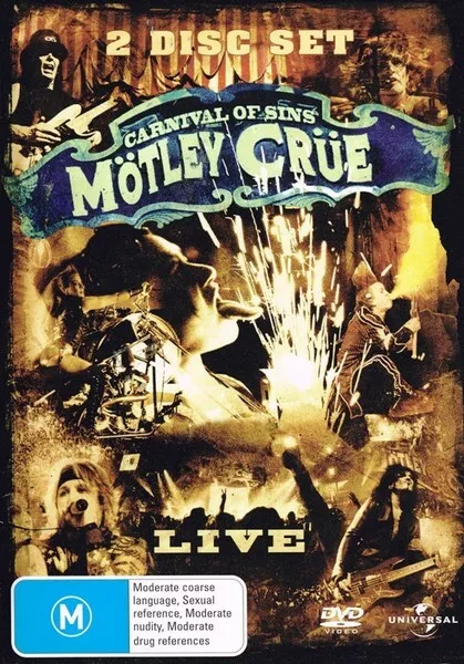 Motley Crue  – Carnival Of Sins - Live DVD