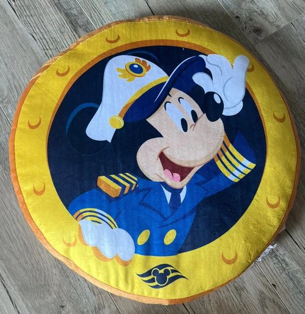 15& ROUND DISNEY Cruise Line Captain Mickey & Minnie Mouse Porthole