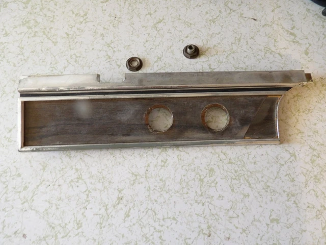 1968 1969 Fairlane Torino Cobra Ranchero Lower Dash Wiper Light  Woodgrain Trim