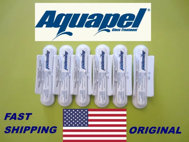 6 PACK AQUAPEL ,Windshield and Glass Applications (Original : )