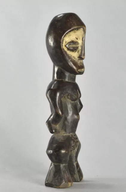 Cute LEGA Figure Iginga statue Bwami Cult Congo Drc African Tribal Art 1509