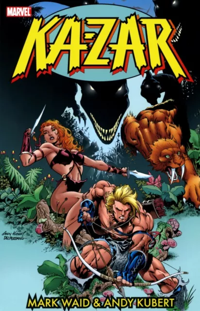 Kazar (Volume 1) TPB - Marvel Graphic Novel Ka-Zar Mark Waid & Andy Kubert - NEW