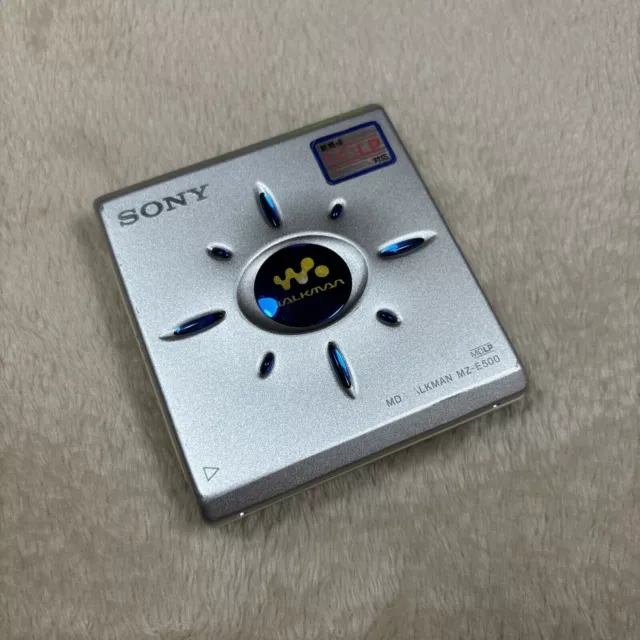 Reproductor de minidiscos SONY WALKMAN MDLP MZ-E500 probado y en pleno...