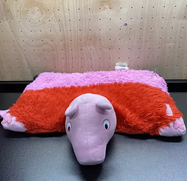 Peppa Pig Plush Peppa Pillow Pet Pink/Red Peppa Pig Plush Peppa Pillow Pet Pink/Red