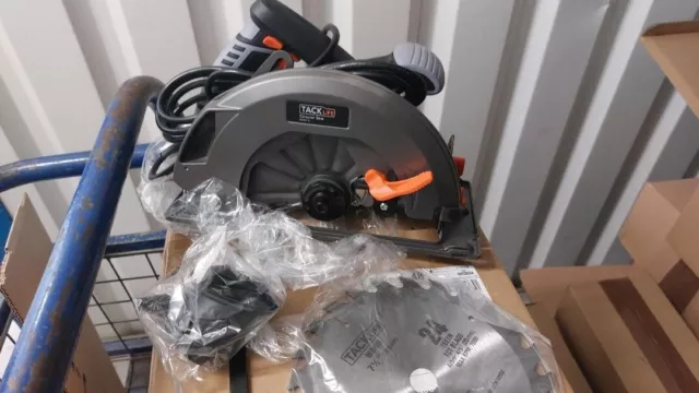 NEW TACKLIFE ECS01A Circular Electric Saw 1800W 185mm Blade 37.50