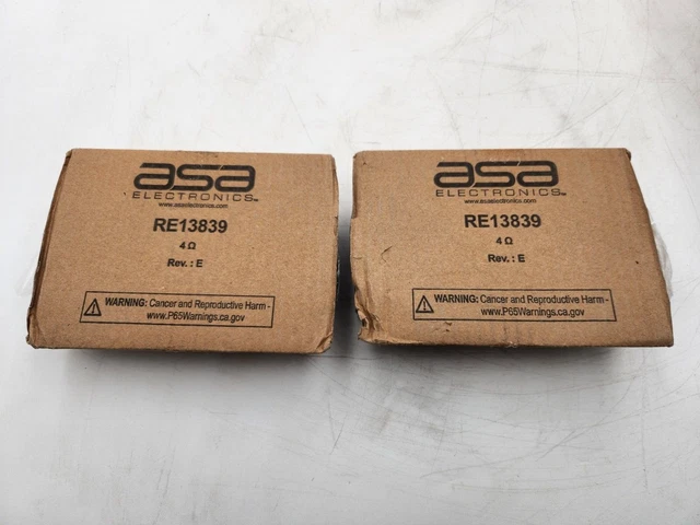 2pk ASA Electronics Speaker for John Deere Equipment #RE13839 4 ohm 24W Max