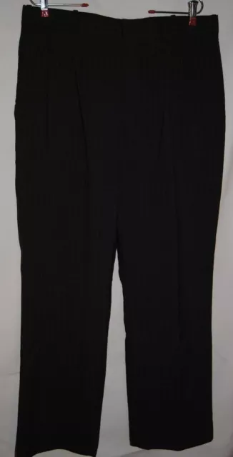 Men's Gray Pinstripe Dress Pants Size 34