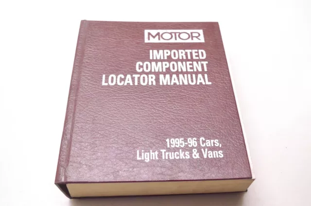 Motor 0-87851-962-9, 12505 Motor Imported Component Locator Manual 1995-96