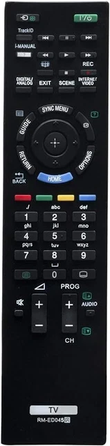 ALLIMITY RM-ED035 Télécommande remplacée pour Sony Bravia LCD TV KDL