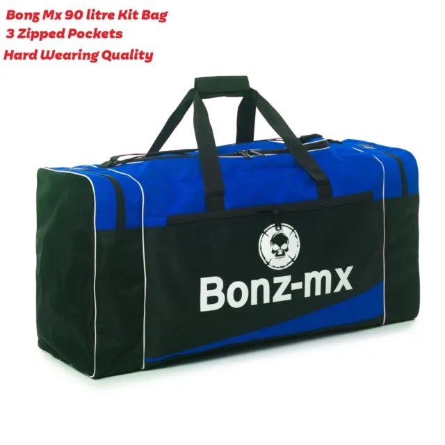 Bonz Mx Blue  90L  90 Litre MOTORCYCLE MOTOCROSS MX ENDURO LARGE KIT BAG