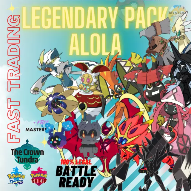 Galar Articuno Zapdos Moltres 6IV Pokemon Sword Shield DLC Crown Tundra  Battle R