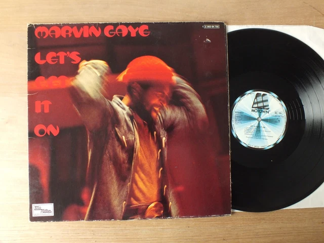 MARVIN GAYE - Let's Get It On ORIGINAL GERMANY 1973 LP GAT Vinyl mint ...