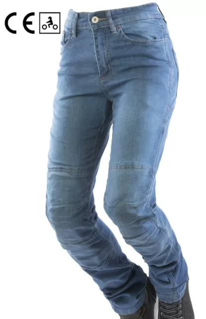 Jeans moto OJ DARKEN MAN per uomo elasticizzati con protezioni estraibili