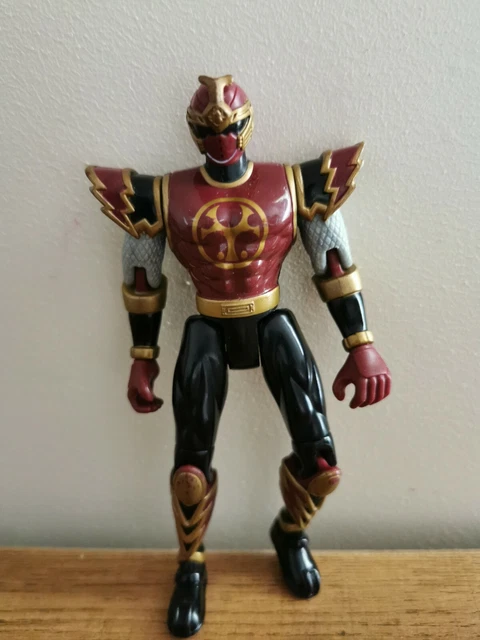 Figurine Power Rangers Mighty Morphing - Sentai Argent - Bandai 1993 - Occasion