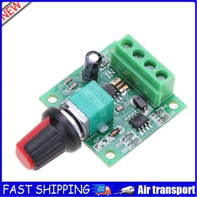 DC New 1.8V 3V 5V 6V 12V 2A Low Voltage Motor Speed Controller