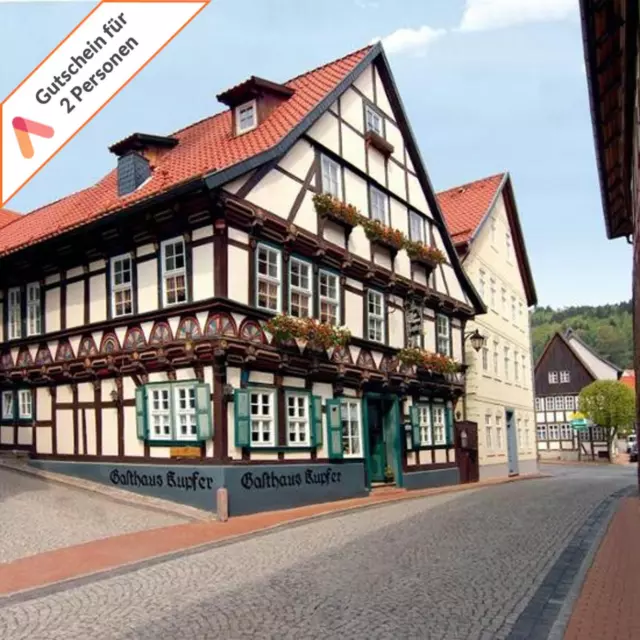 Kurzreise Harz Stolberg 3 Tage für 2 Personen 3 Sterne Hotel Gutschein Animod