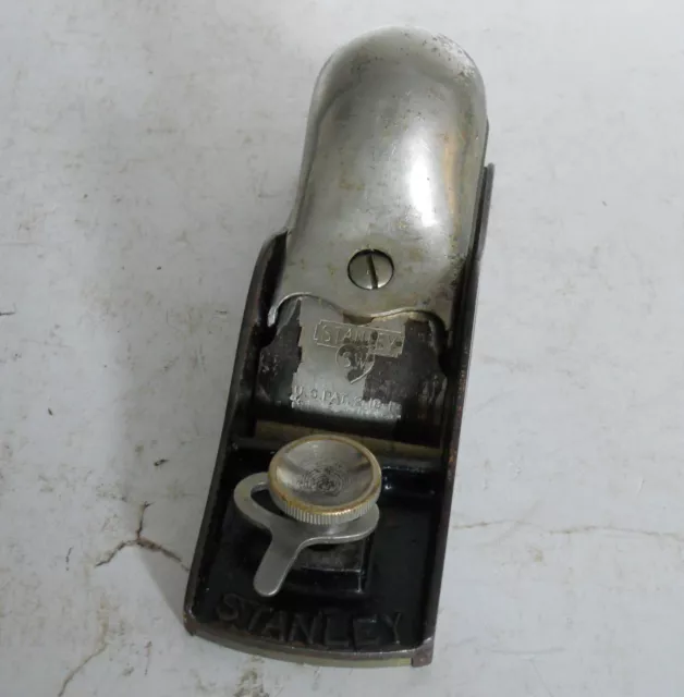 Vintage Stanley No.19 Sweetheart Logo Marked Wood Plane Tool.