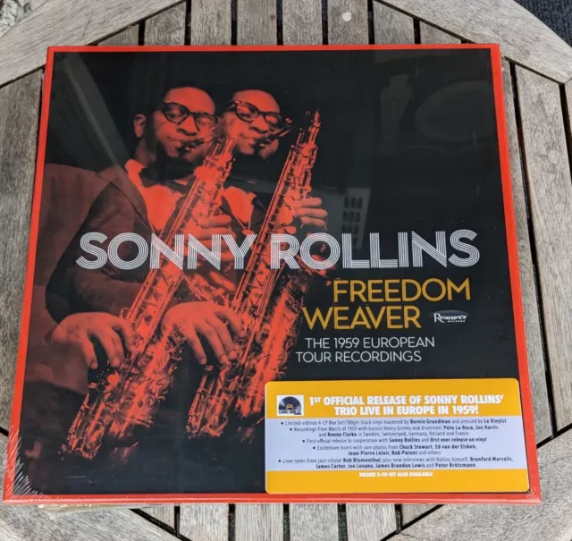 Sonny Rollins - Freedom Weaver 1959 Tour 4xLP RSD 2024 New LP Vinyl Record