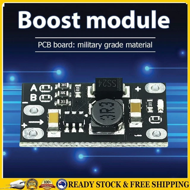 3.7V TO 12V Boost Module 5V/8V/9V/12V Output DC-DC Boost Step Up ...