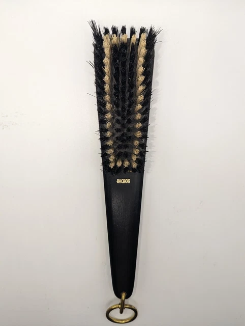 Vintage HICKOK West Germany Clothes/Shoe/Lint Brush Leather Back