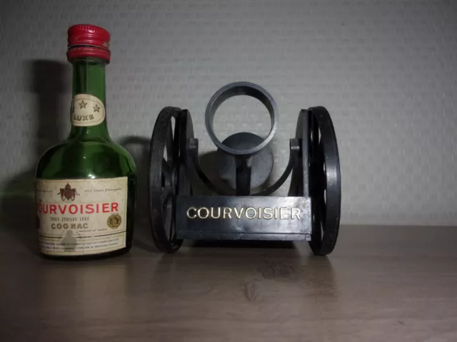 Mignonnette Canon Cognac Courvoisier Miniature Vide 13 x 9 x 7 cm