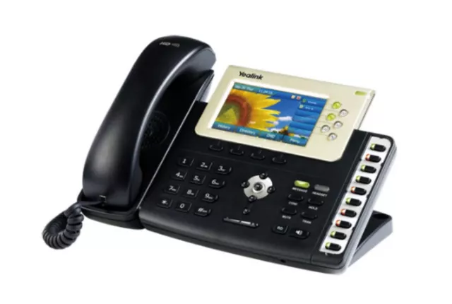 Teléfono IP Yealink SIP-T38G Gigabit Color - NUEVO