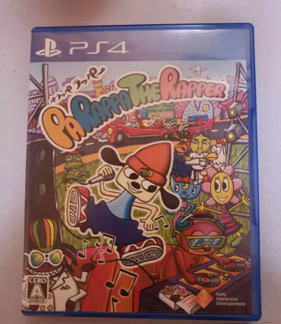 Sony PS4 Video Games PaRappa The Rapper PlayStation 4 Japan